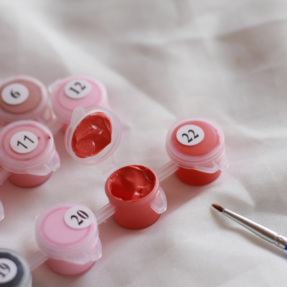 BRUNCH-Kit Pintura por Números 30x40 cm, Lienzo montado (Listo para Colgar)