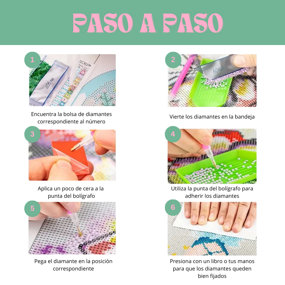 Kit de Pintura con Diamantes Personalizado