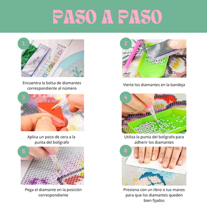 Kit de Pintura con Diamantes Personalizado